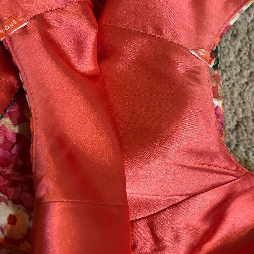 Anthropologie Riona Embroidered Dress by ML Monique Lhuillier - Picture 8 of 11